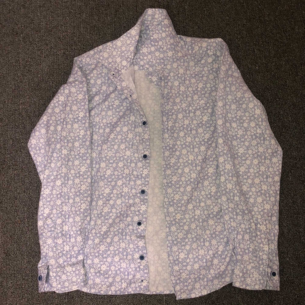 Boys Button Down Long Sleeve Shirt